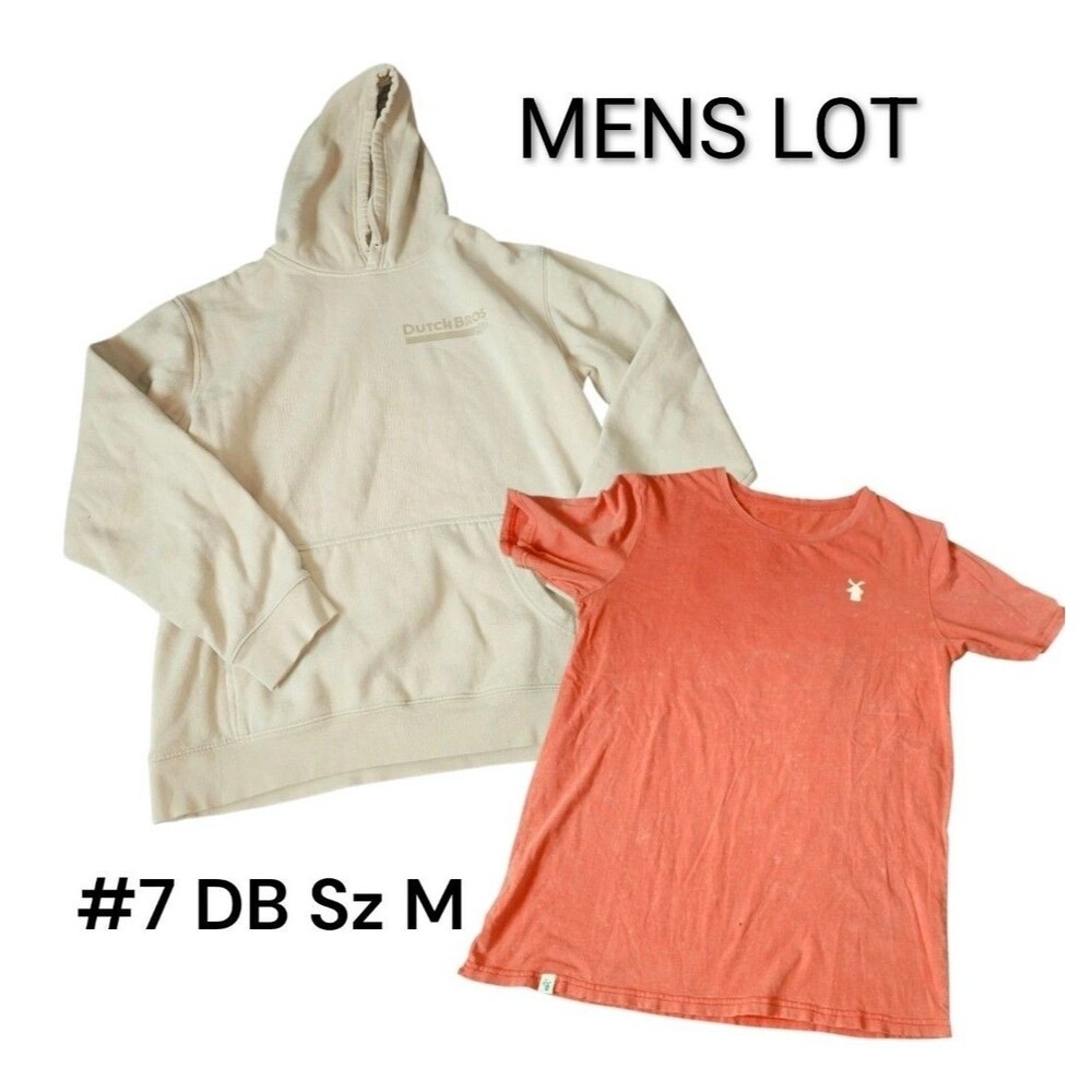 #7 Dutch Brothers Lot MD Tan Creed Hoodie Sweatshirt Stay Stellar Graphic Shirt